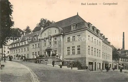 AK / Ansichtskarte 73822149 Bad_Landeck_Schlesien_PL Georgenbad 