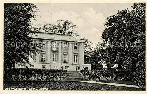 AK / Ansichtskarte  Bad_Freienwalde Schloss Bad_Freienwalde