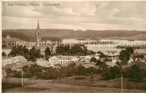 AK / Ansichtskarte  Bad_Feldberg_Mecklenburg Panorama Bad_Feldberg_Mecklenburg