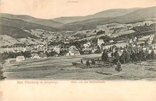 AK / Ansichtskarte  Bad_Flinsberg_Swieradow_Zdroj_PL Blick von der Buchenbaude 