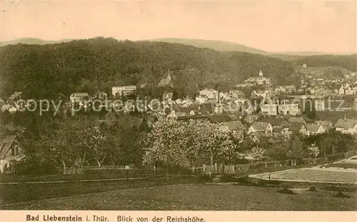 AK / Ansichtskarte  Bad_Liebenstein Blick von der Reichshoehe Bad_Liebenstein