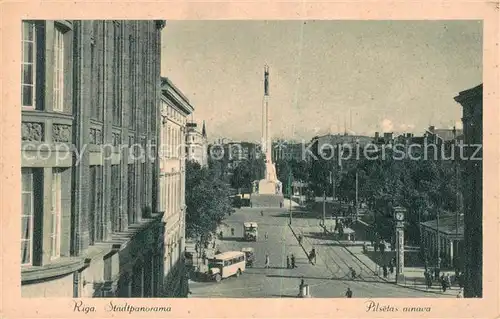 AK / Ansichtskarte 73822228 Riga_Latvia Stadtpanorama 