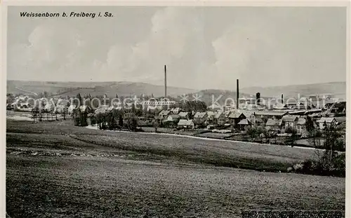 AK / Ansichtskarte  Weissenborn_Freiberg Panorama Weissenborn Freiberg