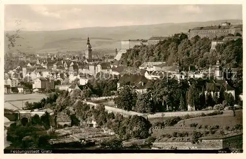 AK / Ansichtskarte  Glatz_Klodzko_Niederschlesien_PL Panorama Festung 