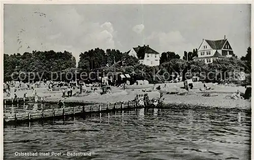 AK / Ansichtskarte  Insel_Poel Badestrand Feldpost Insel_Poel