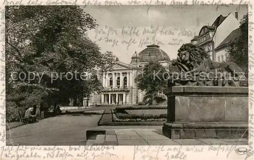 AK / Ansichtskarte  Halle_Saale Schloss Halle_Saale