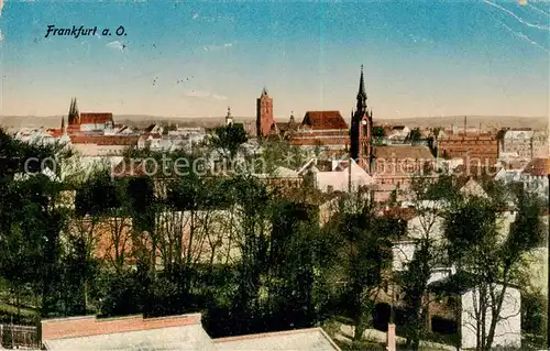 AK / Ansichtskarte  Frankfurt_Oder Panorama Frankfurt Oder