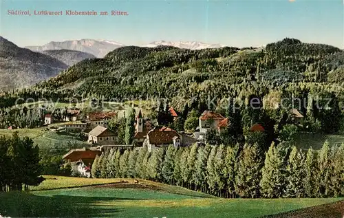 AK / Ansichtskarte  Klobenstein_Ritten_Suedtirol_IT Panorama 