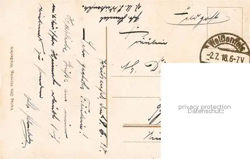 AK / Ansichtskarte  Weissenfels_Saale Schloss Feldpost Weissenfels_Saale