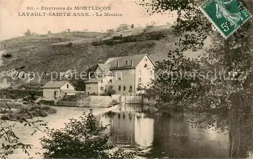 AK / Ansichtskarte Lavault Sainte Anne_03_Allier Le Moulin 