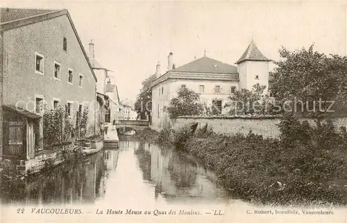 AK / Ansichtskarte Vaucouleurs La Haute Meuse ou Quai des Moulins Vaucouleurs