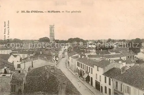 AK / Ansichtskarte Ile_d_Oleron_17_Charente Maritime St Pierre Vue generale 