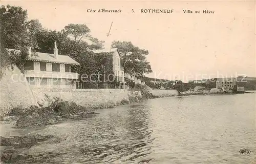 AK / Ansichtskarte Rotheneuf_Saint Malo_35_Ille et Vilaine Villa au Havre 