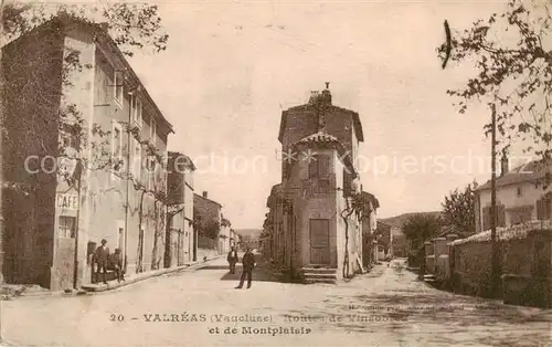 AK / Ansichtskarte Valreas_84_Vaucluse Route de Vinsobres et de Montplaisir 