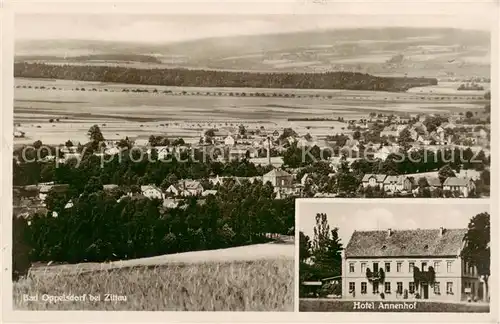 AK / Ansichtskarte  Bad_Oppelsdorf_Opolno_Zdroj Panorama Hotel Annenhof Bad_Oppelsdorf