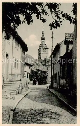 AK / Ansichtskarte  Bad_Frankenhausen Oberkirchgasse Bad_Frankenhausen