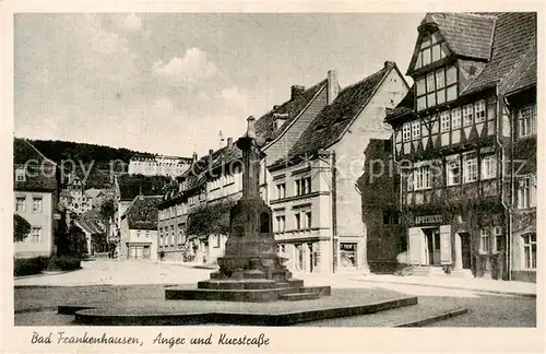 AK / Ansichtskarte 73822347 Bad_Frankenhausen Anger und Kurstrasse Bad_Frankenhausen