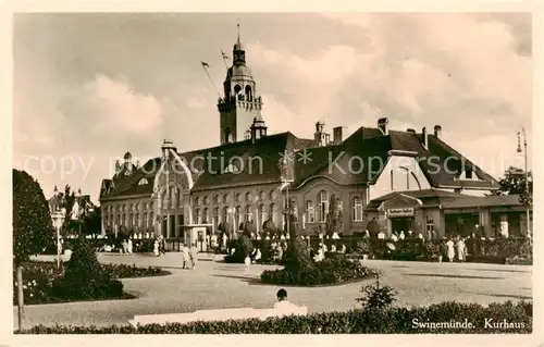 AK / Ansichtskarte  Swinemuende_Swinoujscie Kurhaus Swinemuende Swinoujscie