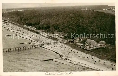 AK / Ansichtskarte  Graal-Mueritz_Ostseebad Fliegeraufnahme Graal-Mueritz_Ostseebad