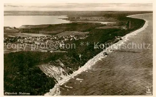 AK / Ansichtskarte  Koserow_Ostseebad_Usedom Fliegeraufnahme Koserow_Ostseebad_Usedom