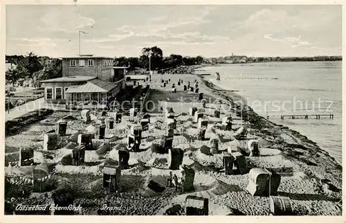 AK / Ansichtskarte  Eckernfoerde_Ostseebad Strand 