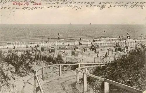 AK / Ansichtskarte  Wangerooge_Nordseebad Strand Wangerooge_Nordseebad