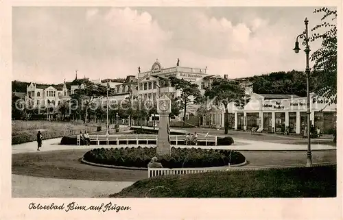 AK / Ansichtskarte  Binz_Ruegen Stadtplatz Binz_Ruegen