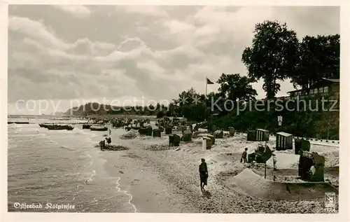 AK / Ansichtskarte  Koelpinsee_Loddin_Usedom Strandpartie 