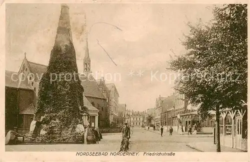 AK / Ansichtskarte  Norderney_Nordseebad Friedrichstrasse Norderney_Nordseebad