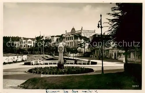 AK / Ansichtskarte  Binz_Ruegen Kurplatz Binz_Ruegen