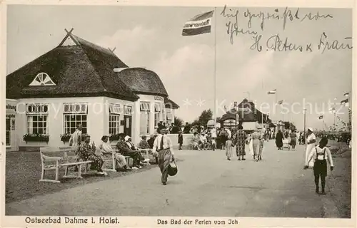 AK / Ansichtskarte  Dahme__Ostseebad_Holstein Promenade 