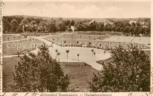 AK / Ansichtskarte  Brunshaupten_Kuehlungsborn_Ostseebad Hindenburgplatz 