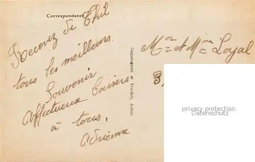 AK / Ansichtskarte Thil sur Arroux_71_Saone et Loire Vue generale 