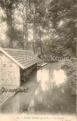 AK / Ansichtskarte Saint Vrain_Marne Le Lavoir Saint Vrain Marne