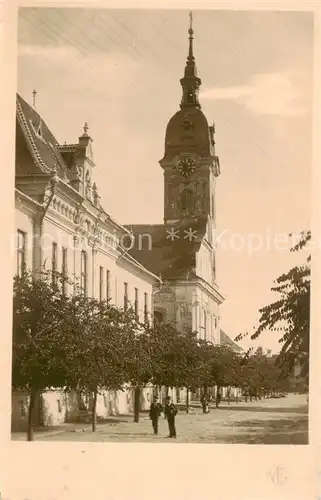 AK / Ansichtskarte  Sombor_Serbija Teilansicht mit Kirche 