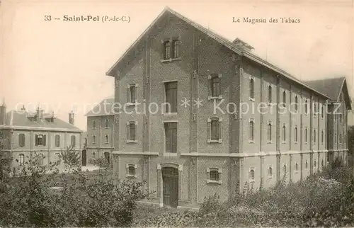 AK / Ansichtskarte Saint Pol_62 sur Ternoise Le Magasin des Tabacs 