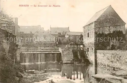 AK / Ansichtskarte Hirson Le deversoir du Moulin Hirson