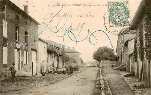 AK / Ansichtskarte Billy sous Mangiennes_51_Verdun La Rue 