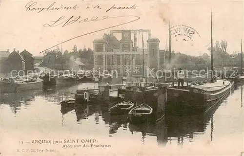 AK / Ansichtskarte Arques_62_Pas de Calais Ascenseur des Fontienettes