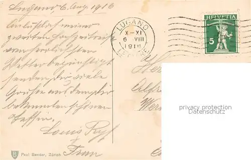 AK / Ansichtskarte Lugano_Lago_di_Lugano_TI Panorama 