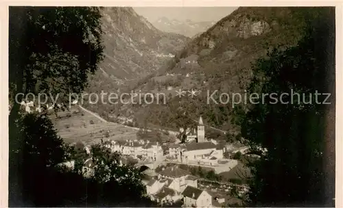AK / Ansichtskarte Bignasco_TI Valle Maggia Panorama 