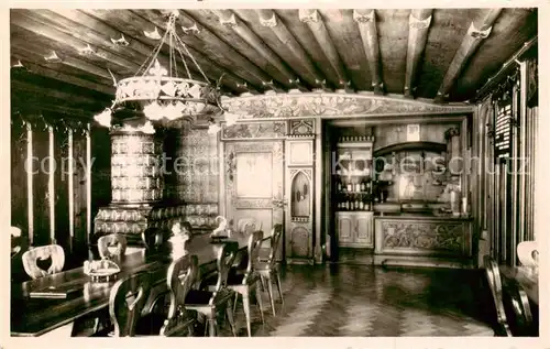 AK / Ansichtskarte Chur_GR Altgotische 1522 erbaute Trinkstube in der alten Hofkellerei in Chur Chur_GR