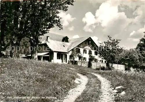 AK / Ansichtskarte Provence Mutrux_VD Restaurant des Rochats 