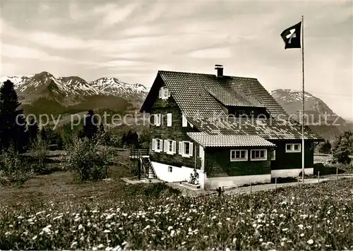 AK / Ansichtskarte Oberberg_SZ Ski und Ferienheim Stadtturnverein Baden 