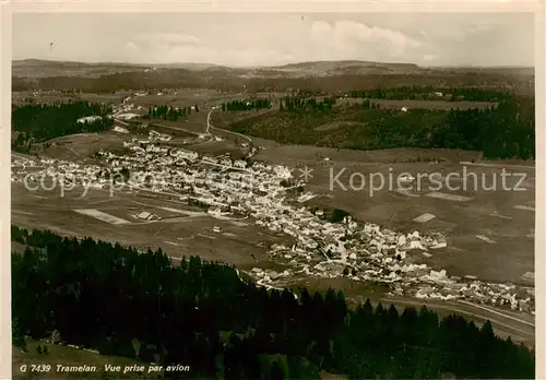 AK / Ansichtskarte Tramelan_BE Vue prise par avion 