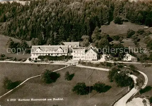 AK / Ansichtskarte Hinwil Kurhaus Hasenstrick am Bachtel Fliegeraufnahme Hinwil