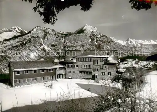 AK / Ansichtskarte Filzbach_GL Ferienheim vom Blauen Kreuz 