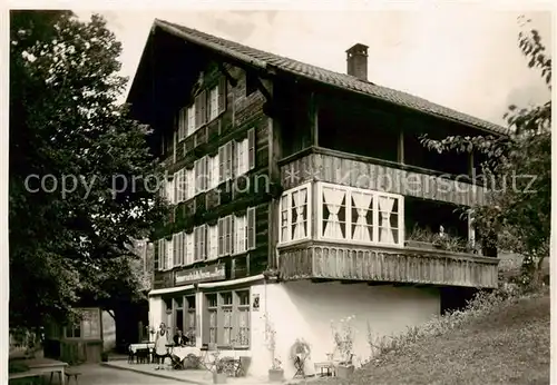 AK / Ansichtskarte Ober Weissenburg_BE Pension Bergli 