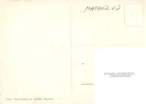 AK / Ansichtskarte Mathod_VD Eglise de Mathod 