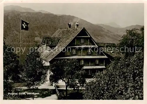AK / Ansichtskarte Oberaegeri_Ober Aegeri_ZG Pension Gulm 